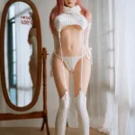 Pink Hair Sex Doll 160cm 5ft2 Cat Girl Style &ndash; Slim TPE Anime Body US Stock
