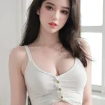 Hina Flat Chest Sex Doll (148cm) - Cute Asian Style (B-Cup)