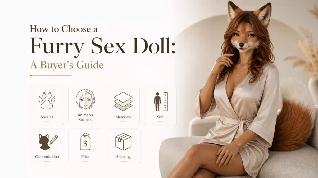 How to choose a furry sex doll with a buyer's guide covering species, materials, size, customization, price, and shipping.