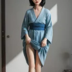 158cm Japanese Petite Flat-Chest Sex Doll, Slim A-Cup 27.9kg – Aoi