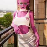 170cm Pink Alien Sex Doll, E-Cup TPE Fantasy Build – Jayla A2