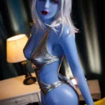 158cm Blue Alien Avatar Sex Doll, E-Cup TPE Fantasy Build – #4